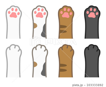 猫の手のセット 103333892