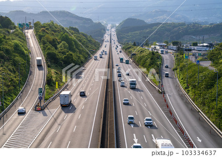《静岡県》新東名高速道路・日本の大動脈 103334637