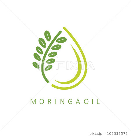 moringa oil logo icon vector concept design template moringa oil logo icon vector concept design template 103335572