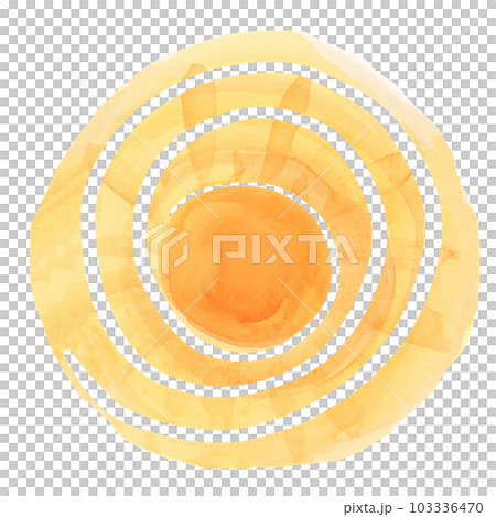Sun watercolor - Sunshine with swirl round Rays Clip Art Sun watercolor - Sunshine with swirl round Rays Clip Art 103336470