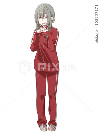 陰キャオタクな三つ編み女子高校生 103337171