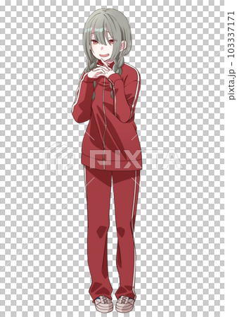 陰キャオタクな三つ編み女子高校生 103337171