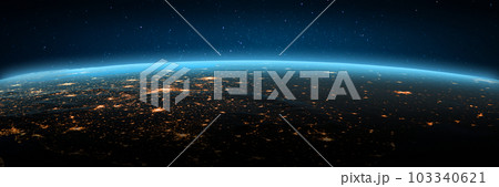 Carpathian, East Europe city lights Carpathian, East Europe city lights 103340621