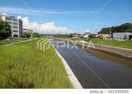 山口県 宇部市 真締川 山口県 宇部市 真締川 103340880