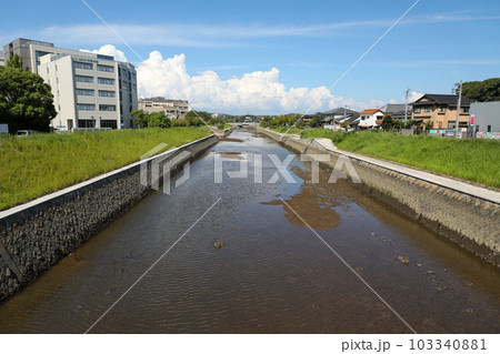 山口県 宇部市 真締川 山口県 宇部市 真締川 103340881