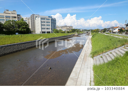 山口県 宇部市 真締川 山口県 宇部市 真締川 103340884