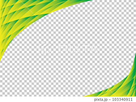 黃綠色金屬裝飾背景,左上角和右下角有曲線 黃綠色金屬裝飾背景,左上角和右下角有曲線 103340911