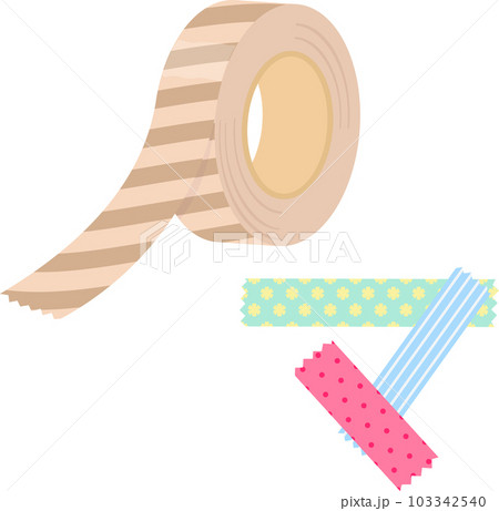 模様入りのマスキングテープ 模様入りのマスキングテープ 103342540
