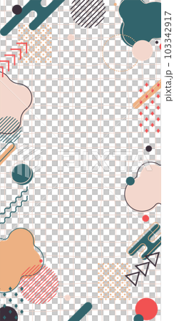 Background illustration_Memphis_Modern Background illustration_Memphis_Modern 103342917