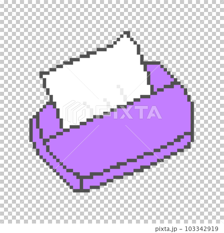 Dot picture_pocket tissue (purple) Dot picture_pocket tissue (purple) 103342919