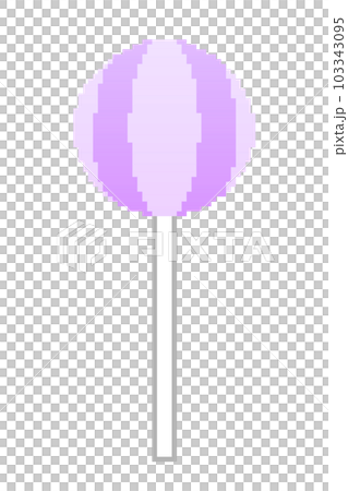 糖果球_圓點圖（紫色） 103343095