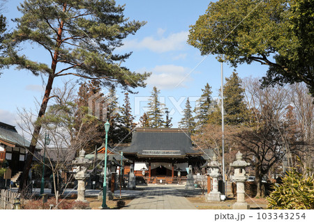 長野県　長野市　冬　象山神社 103343254