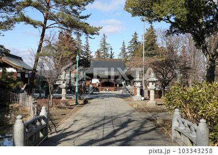長野県 長野市 冬 象山神社 長野県 長野市 冬 象山神社 103343258