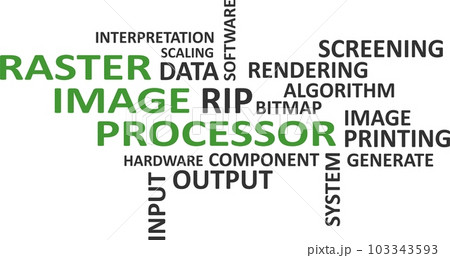 word cloud - raster image processor word cloud - raster image processor 103343593