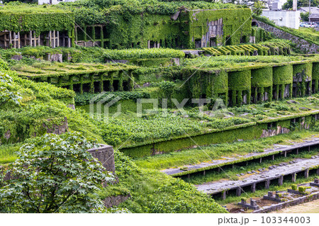 【新潟県･佐渡金山】北沢浮遊選鉱場跡　初夏　5月　6月 103344003