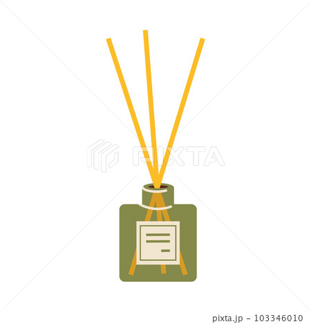 Aromatherapy. Aroma diffuser, cartoon style. Trendy modern vector illustration isolated on white background 103346010