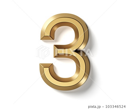 Digits and letters made of gold 103346524