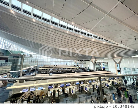 羽田空港第三ターミナルT3、空港内の風景 103348148