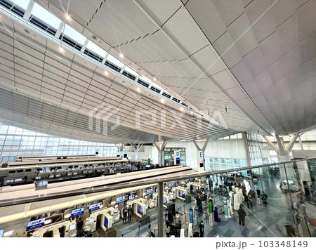 羽田空港第三ターミナルT3、空港内の風景 103348149
