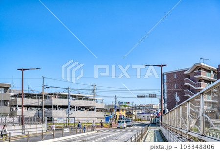 海老名市の都市風景 かしわ台駅 海老名市の都市風景 かしわ台駅 103348806