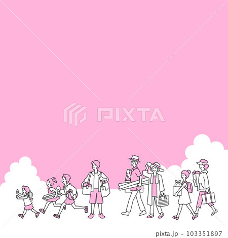 3世代家族サマーキャンプ、海 103351897