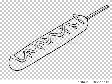 法蘭克福素描線描插圖 103353316