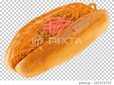 1個炒麵麵包 103353759