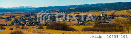 panoramic view of the Tatras Poland panoramic view of the Tatras Poland 103354198
