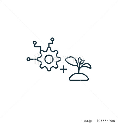 Cyber physical system icon. Monochrome simple sign from digitalization collection. Cyber physical system icon for logo, templates, web design and infographics. Cyber physical system icon. Monochrome simple sign from digitalization collection. Cyber physical system icon for logo, templates, web design and infographics. 103354900