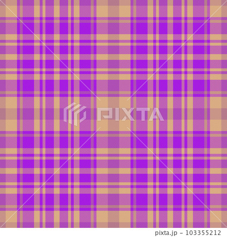 Fabric texture tartan of pattern check textile with a plaid seamless background vector. 103355212