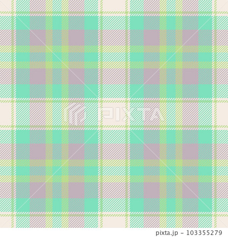 Plaid seamless pattern. Check fabric texture. Vector textile print. 103355279