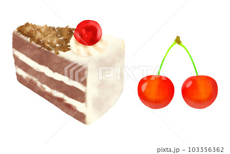 キルシュトルテ ブラックフォレストケーキ キルシュトルテ ブラックフォレストケーキ 103356362