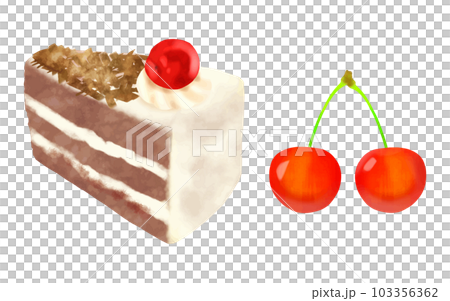 キルシュトルテ ブラックフォレストケーキ キルシュトルテ ブラックフォレストケーキ 103356362