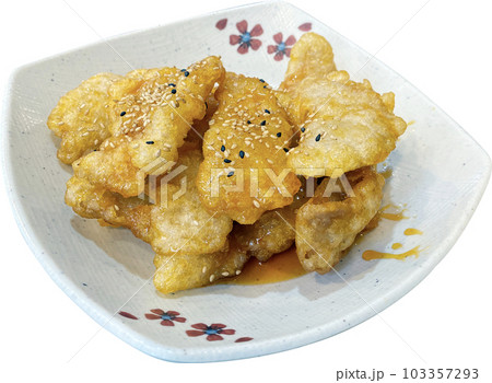 Kwabarou, glutinous rice sweet and sour pork, Chinese cuisine 103357293