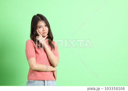 Cute Asian Woman Cute Asian Woman 103358108