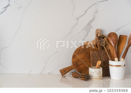 Kitchen utensils background 103359369