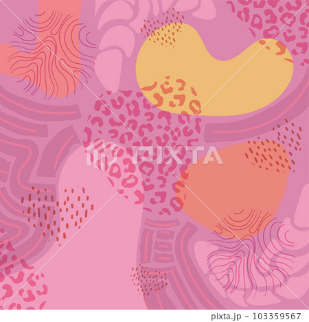 Watercolor neutral color background with grunge effect Vector 103359567