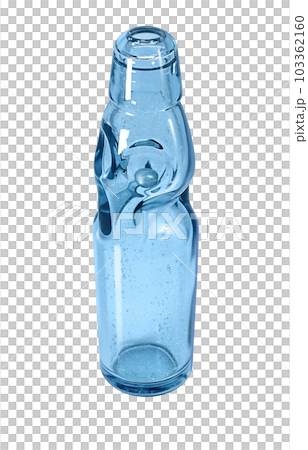 ラムネ 瓶 イラスト リアル 103362160