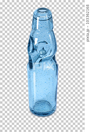 Ramune 瓶插圖逼真 103362168