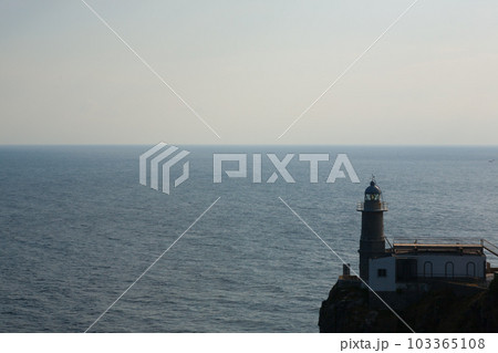Cape santa catalina lighthouse view, Lekeitio, Spain 103365108