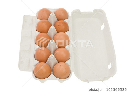 茶色い卵の10個パック 茶色い卵の10個パック 103366526