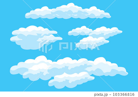 Cloud Background Design, Sky Landscape Illustration, Decoration Vector, Banners And Posters 103366816