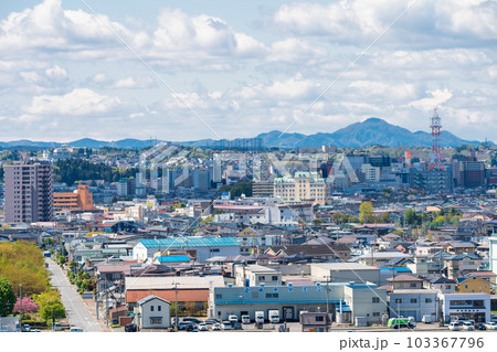 「青森県」八戸市街地の風景 103367796