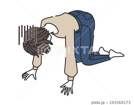 落ち込む女性 落ち込む女性 103368173