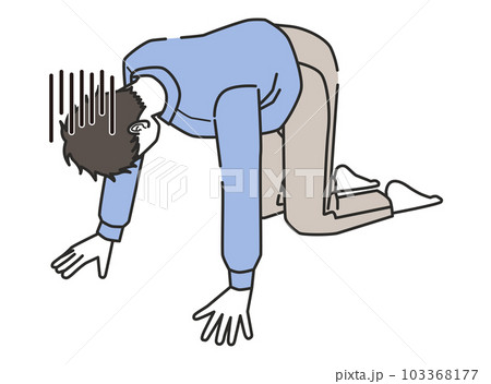 落ち込む男性 103368177
