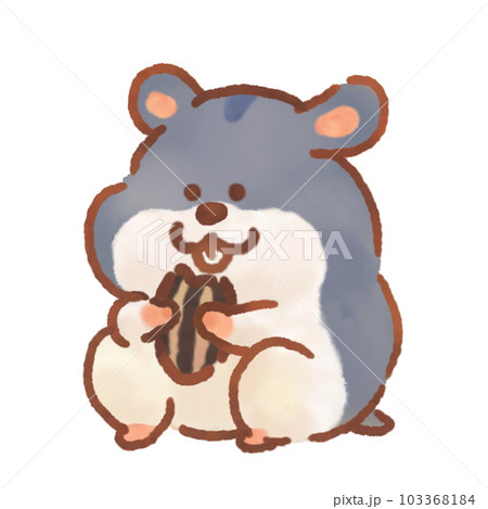 ハムスター　イラスト ハムスターのイラストのイラスト素材 [73429575] - PIXTA