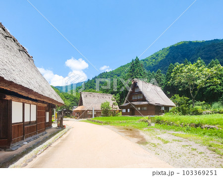 五箇山・菅沼合掌造り集落（夏） 103369251