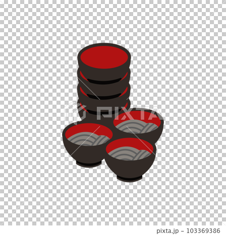 わんこそば シンプル わんこそば シンプル 103369386