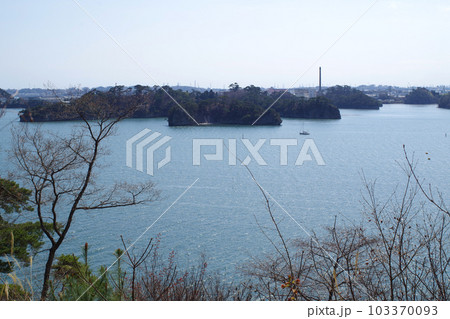 松島湾岸回廊の景色 松島湾岸回廊の景色 103370093