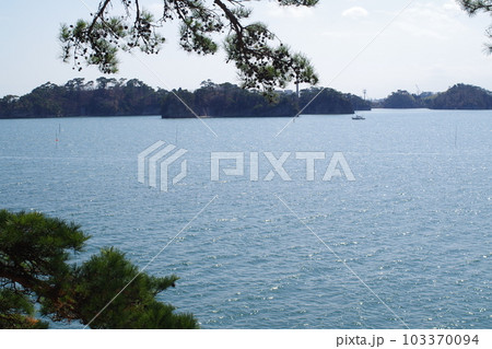 松島湾岸回廊の景色 松島湾岸回廊の景色 103370094